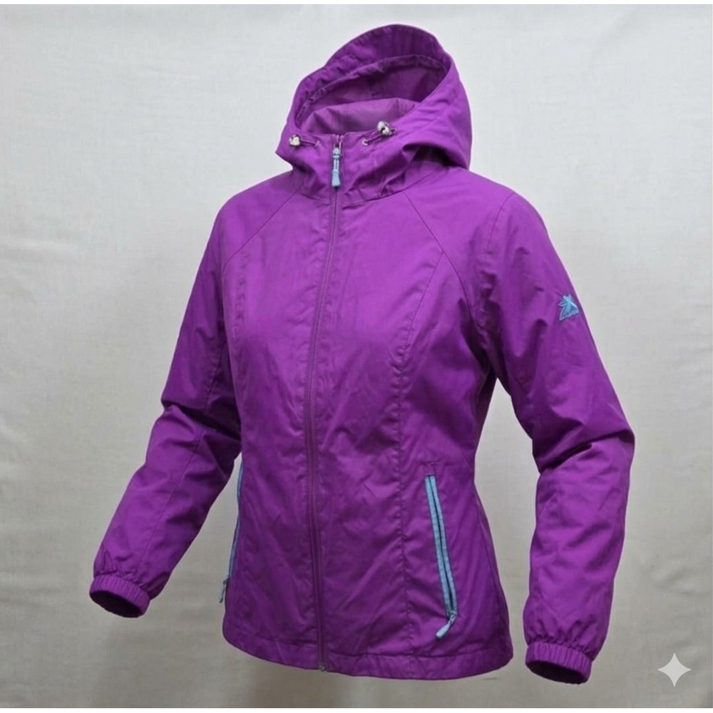 ZeroXposure 3 in 1 Women's Purple Zip Up Hooded Jacket.‎ Size S